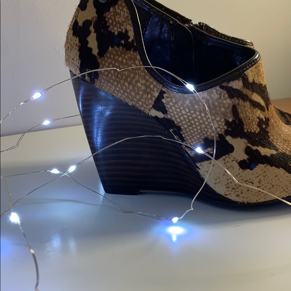 Sexy Calvin Klein Cow Fur Boots - Picture 2 of 8